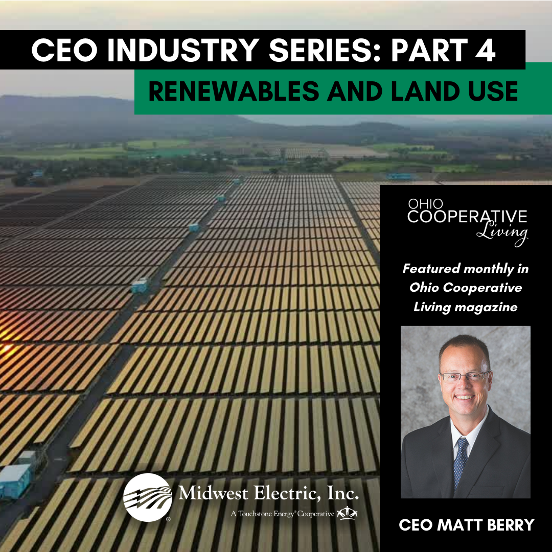 CEO series part 4: Renewables and land use