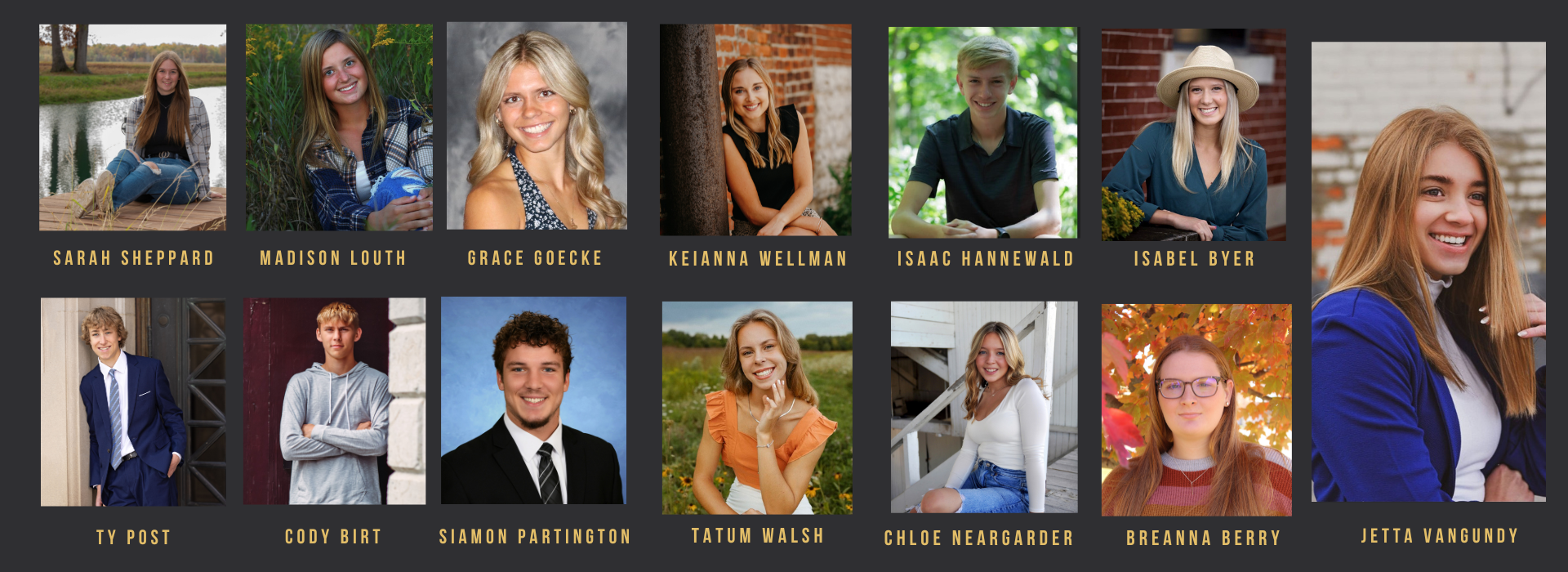 Scholarships winners