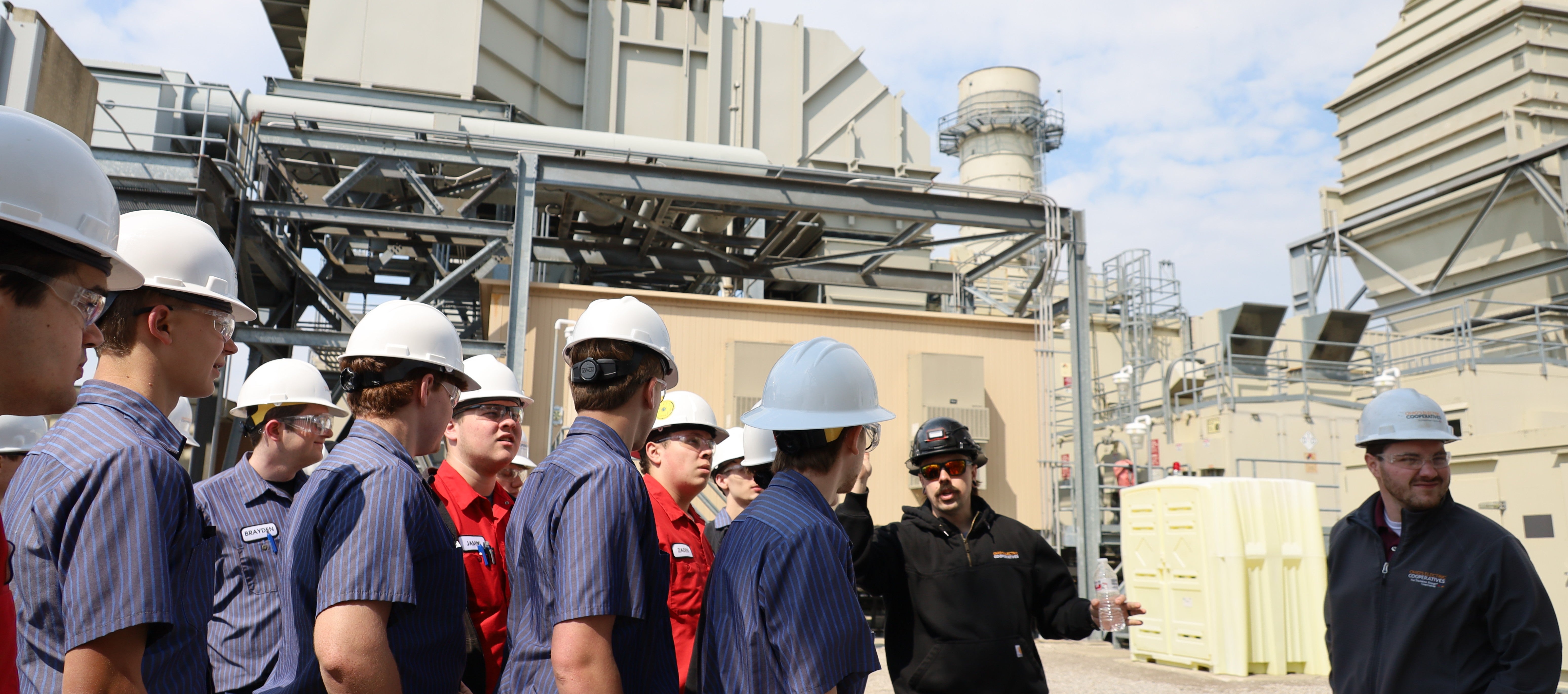 Mone Plant tour with students