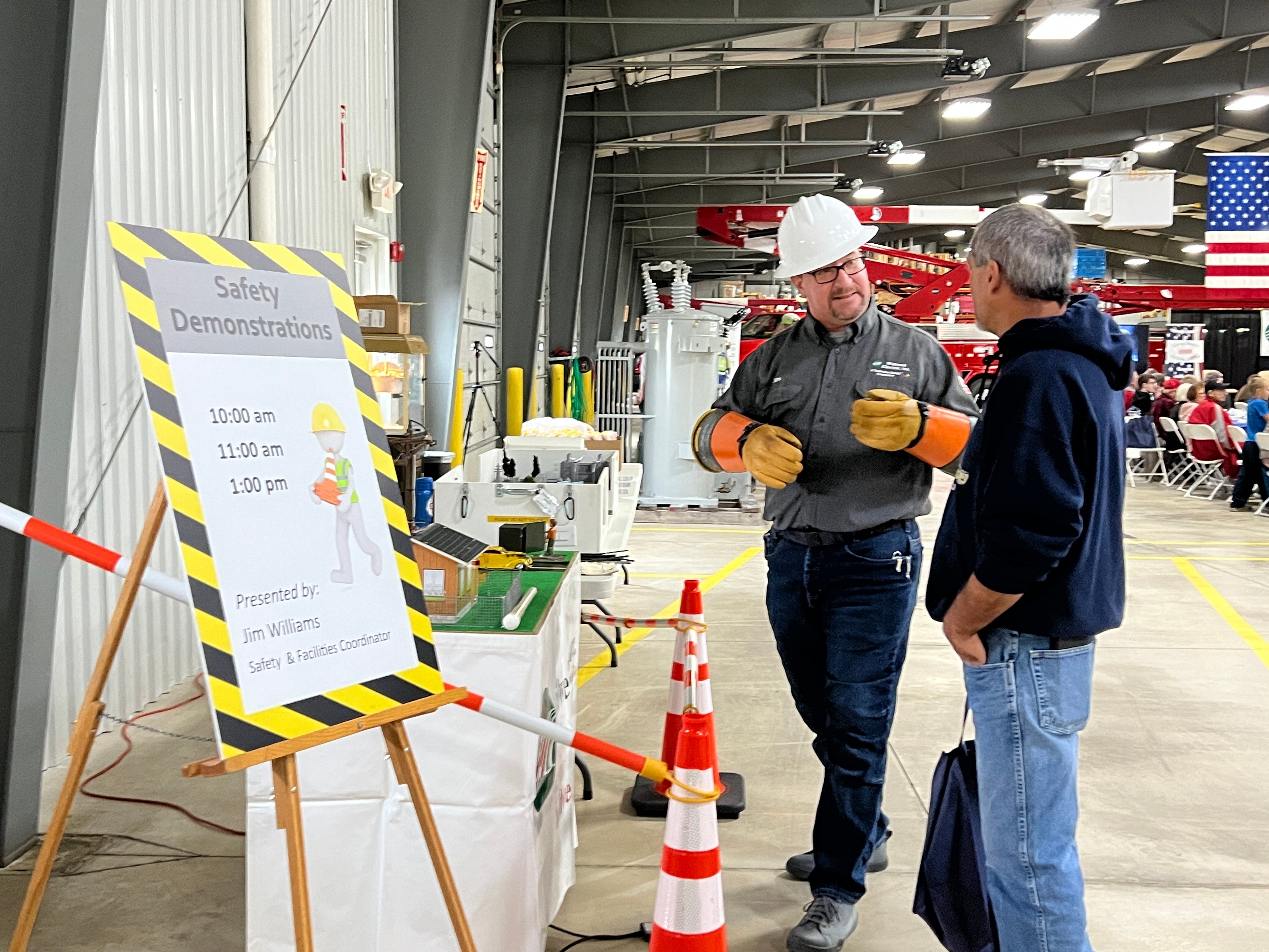 Jim Williams safety demo